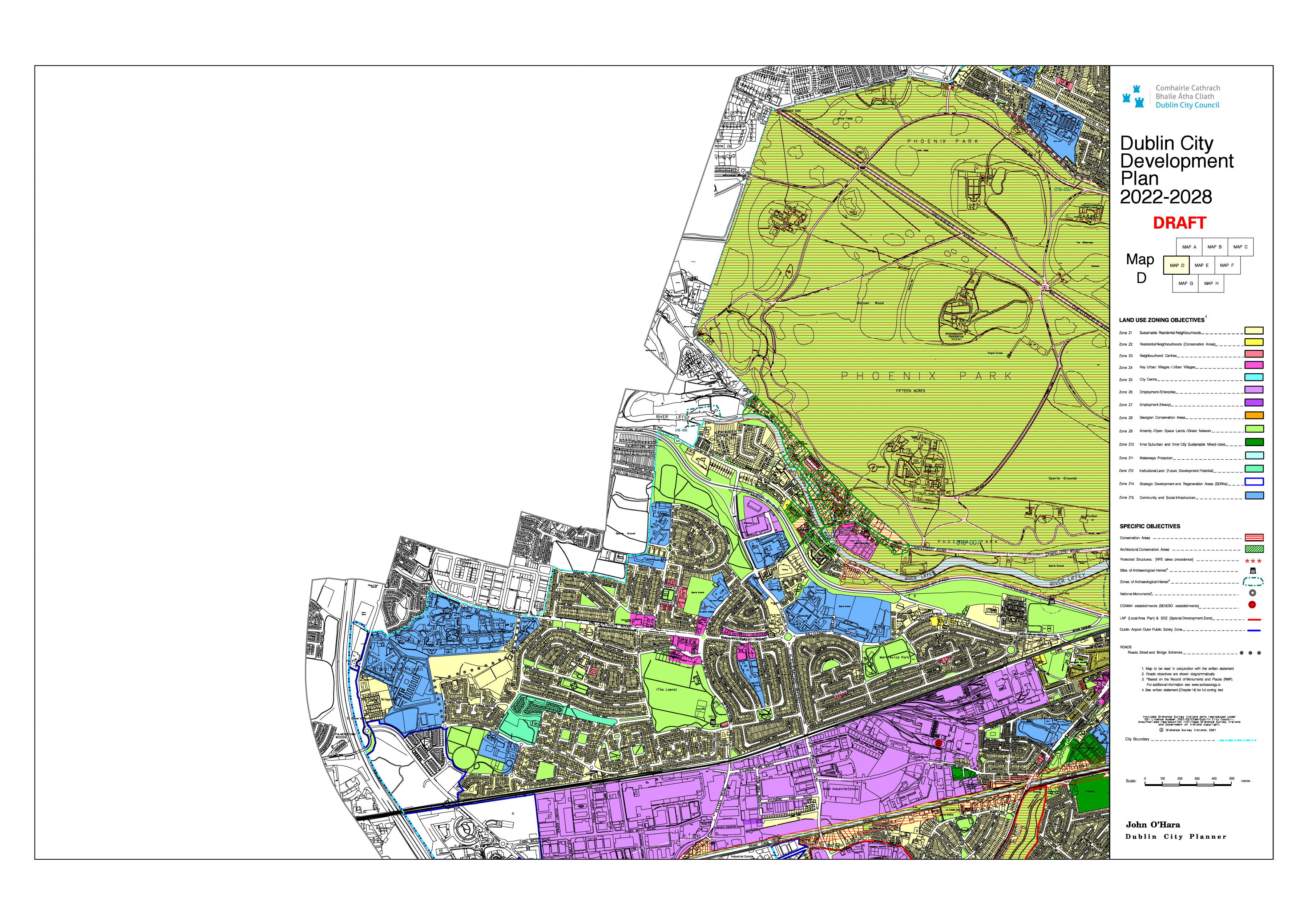 Map D Land Use Zoning Map